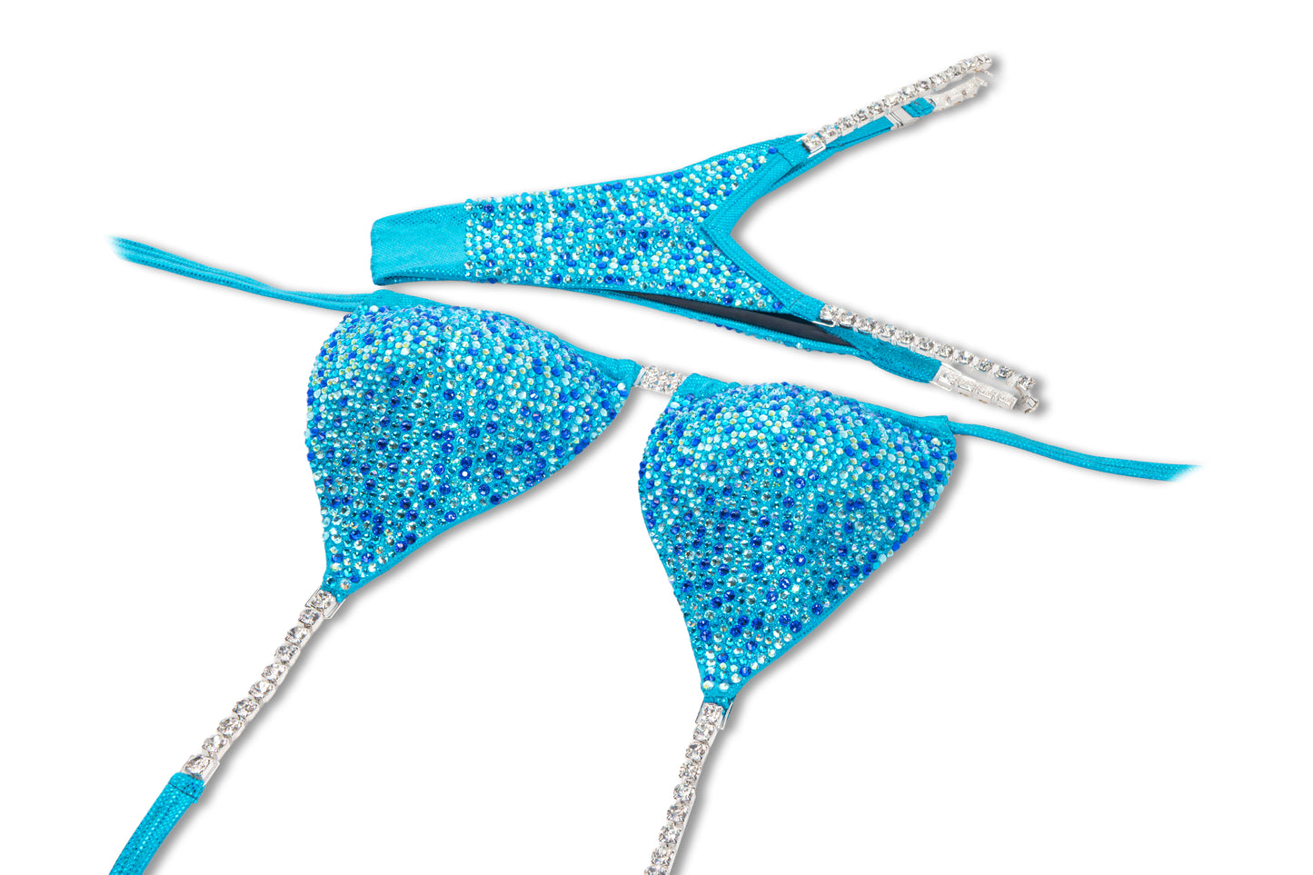 Azure Abyss Crystal Bikini