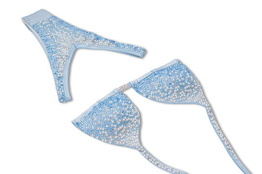 Azure Radiance Crystal Bikini