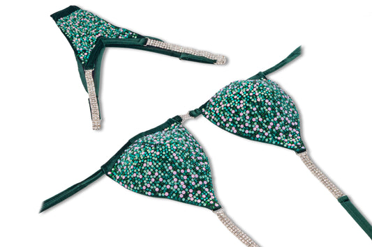 Green Moon Crystal Bikini