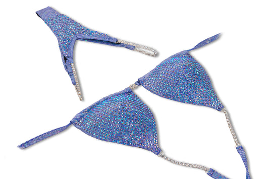 Lilac Aurora Crystal Bikini