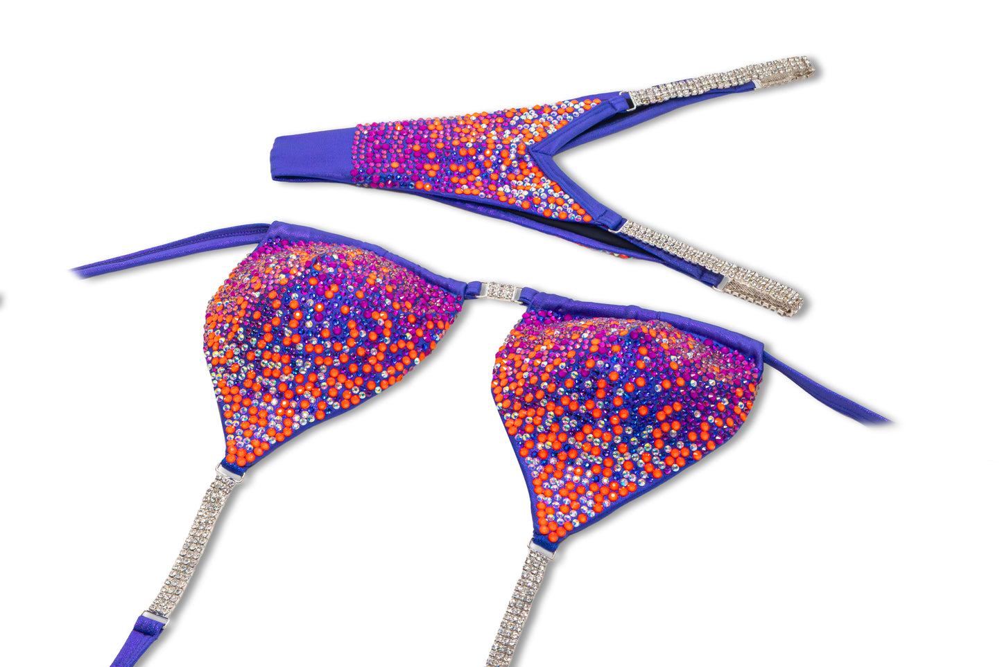Purple Sunset Crystal Bikini