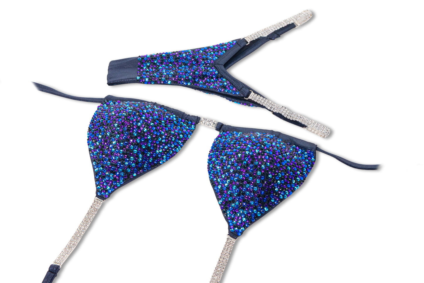Velvet Abyss Crystal Bikini