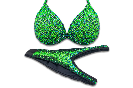 Neon Jungle Crystal Bikini