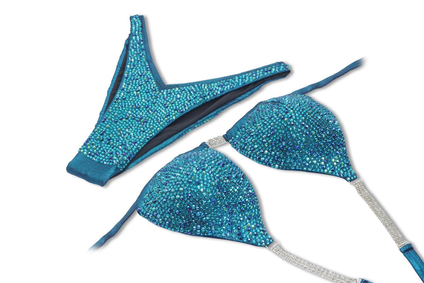 Ocean Prism Figure Competition Suit