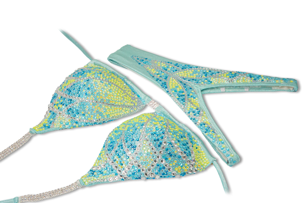 Celestyal Rays Figure Competition Suit