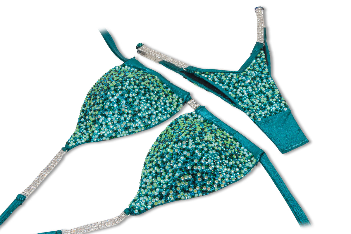 Emerald Fever Crystal Bikini
