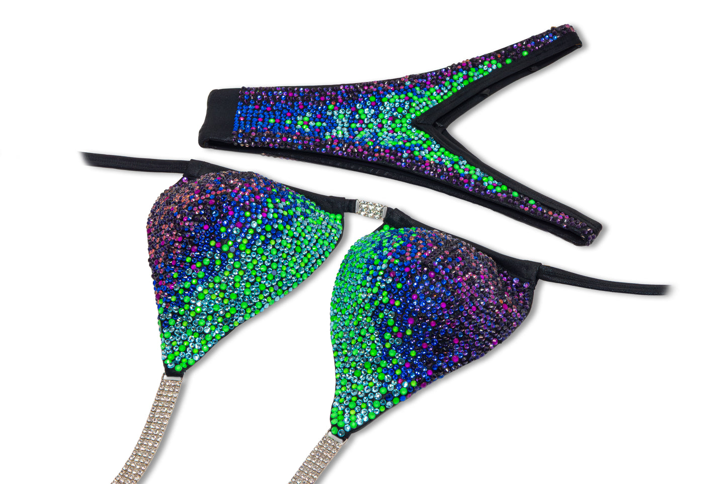 Purple Poison Crystal Bikini