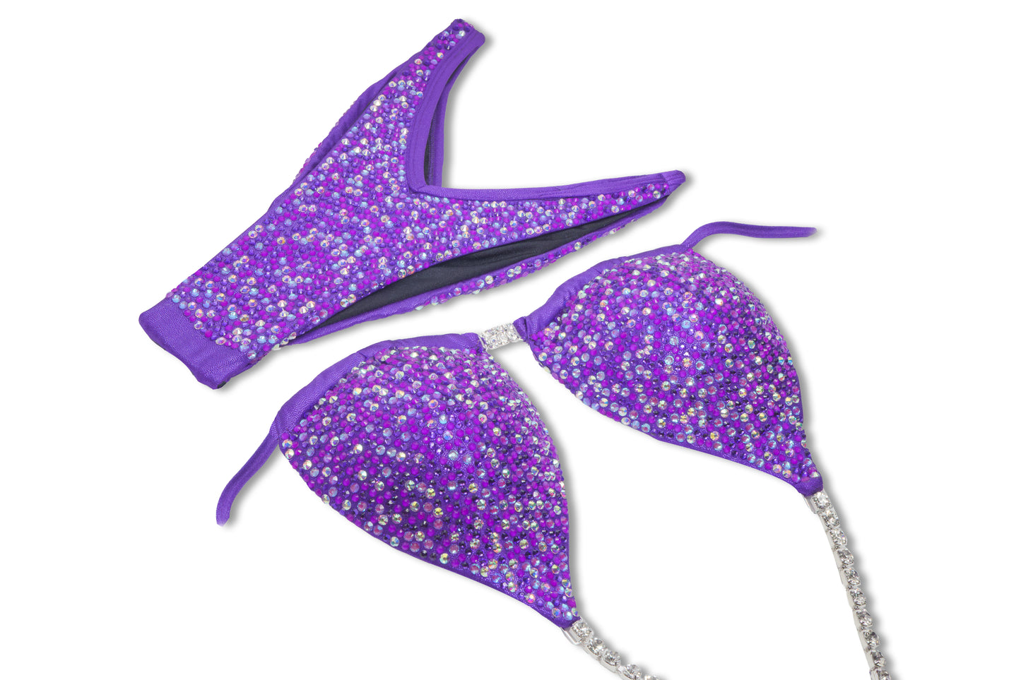 Purple Aura Crystal Bikini