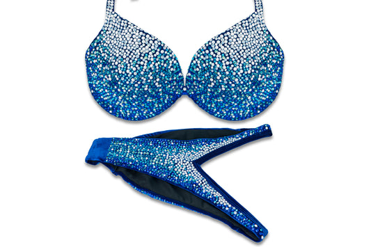 Midnight Frost Crystal Bikini