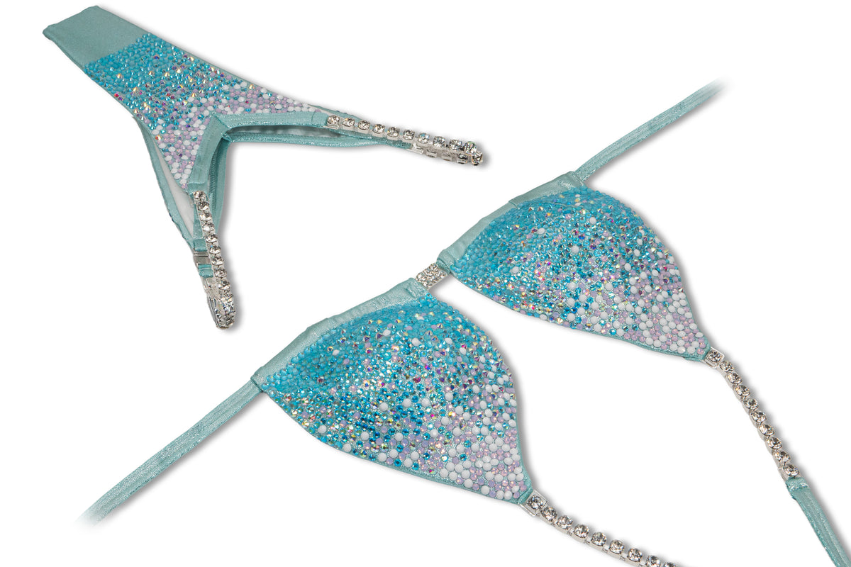 Frozen Rose Crystal Bikini
