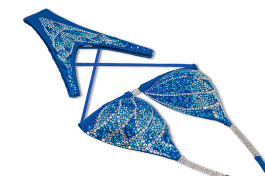 Ocean Sapphire Figure Competition Suit