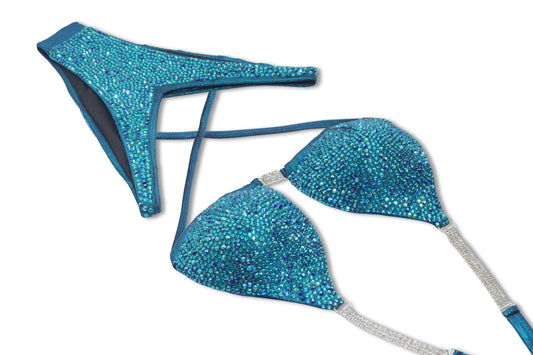 Ocean Prism Figure Competition Suit