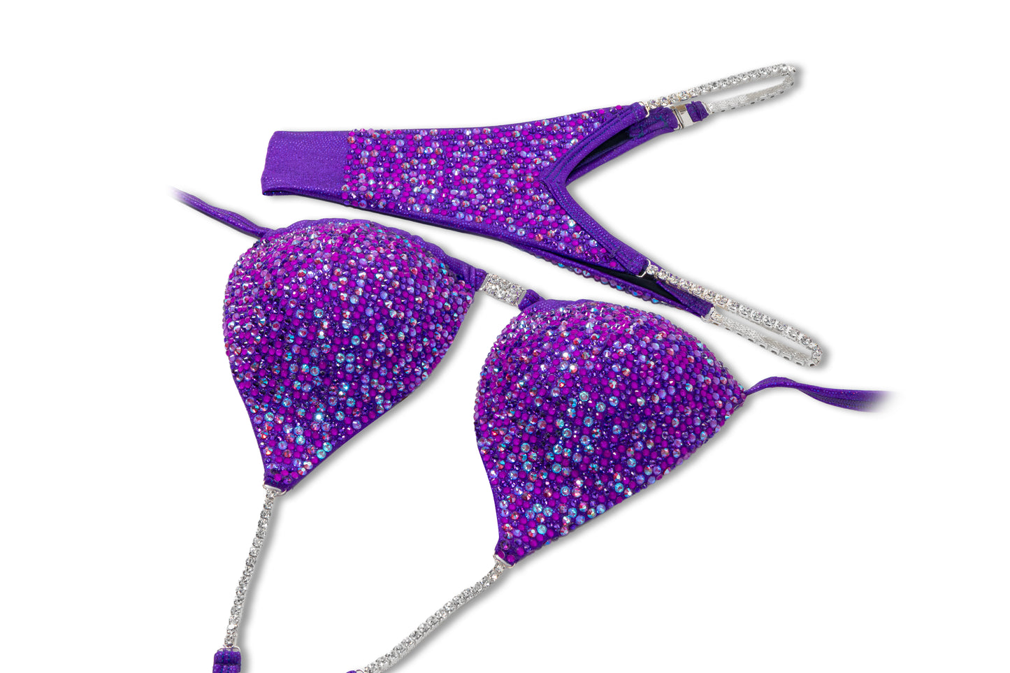 Violet Eclipse Crystal Bikini
