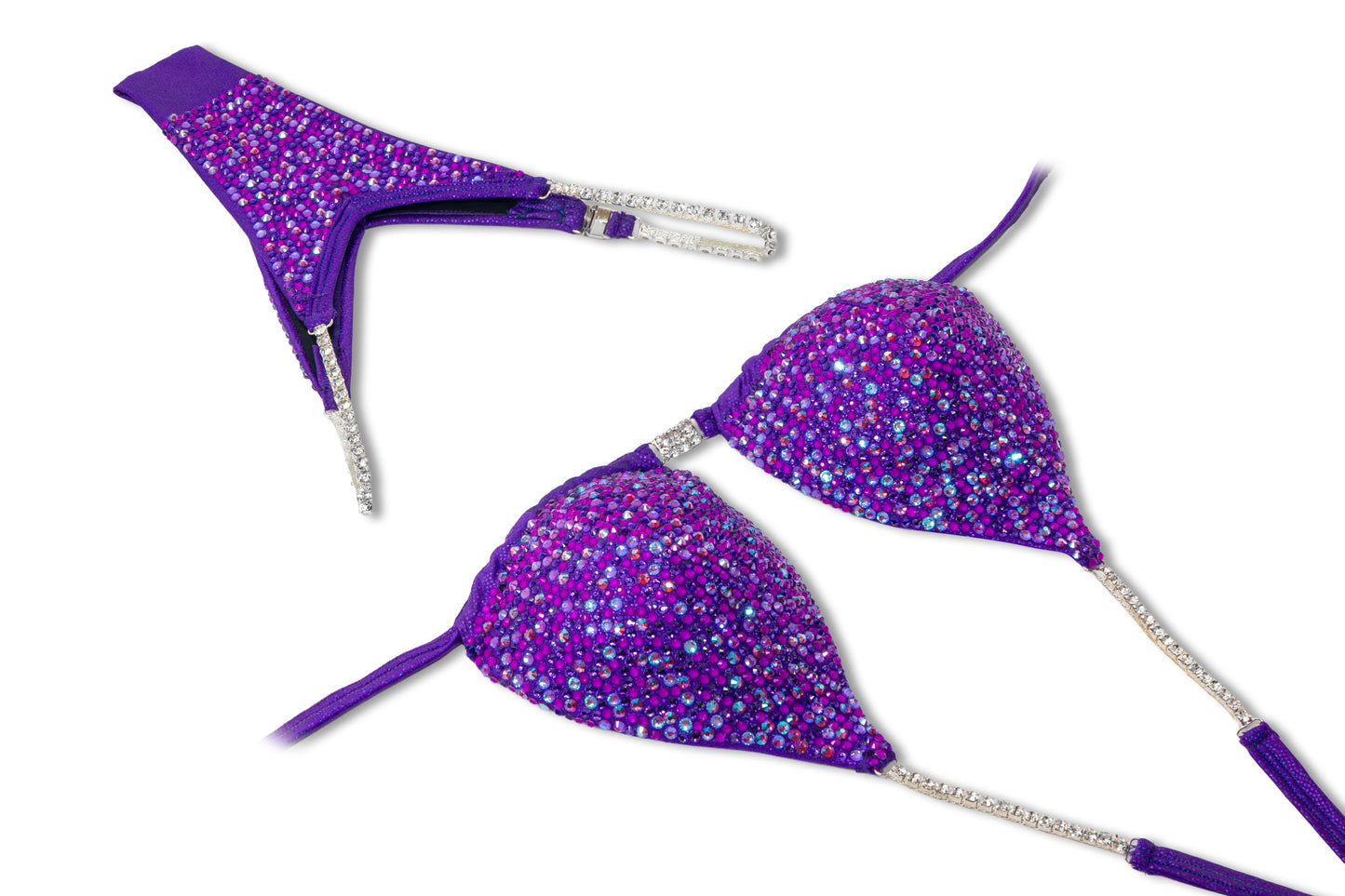 Violet Eclipse Crystal Bikini
